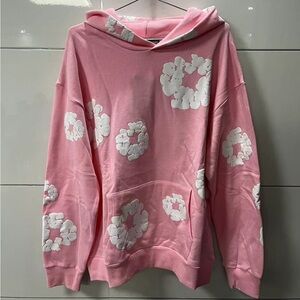 Denim Tears Pink Hoodie